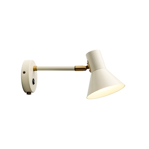 Halo Design Style Wandlampe Creme Antik