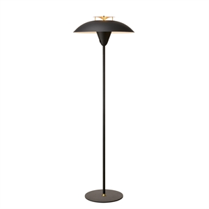 Halo Design Stepp Stehlampe Schwarz Antik