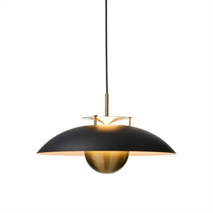 Halo Design Stepp Pendelleuchte Ø46 Schwarz Antik