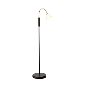Halo Design Lucid Stehlampe 1-armig LED Opal Antik