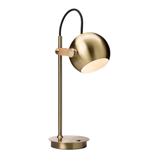 Halo Design DC Tragbare Tischlampe, Antikmessing