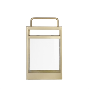 Cozy Living Pure Nordic Laterne Medium Matt Gold