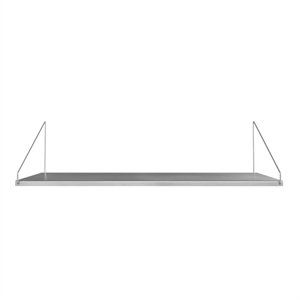Frama Regalboden für Bibliothek + Einzelregal 27x80 Edelstahl