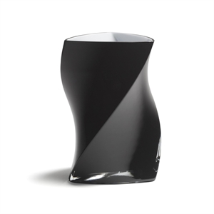 Piet Hein Vase Twister 24 cm Schwarz