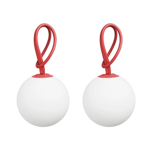 Fatboy Bolleke Tragbare Lampe 2er-Pack Rot