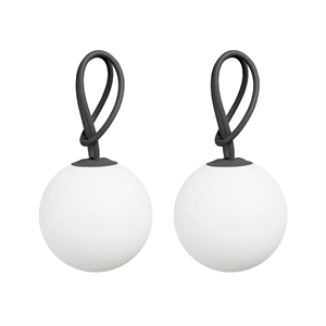 Fatboy Bolleke Tragbare Lampe 2er-Pack Anthrazit