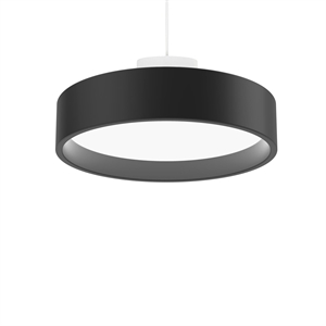 Louis Poulsen LP Circle Pendelleuchte Opal Diffusor Ø26 3000K & Dali/ Schalter-Dim Schwarz