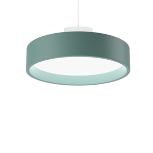 Louis Poulsen LP Circle Pendelleuchte Opal Diffuser Ø45 3000K & Dali/ Schalter-Dim Pale Petroleum