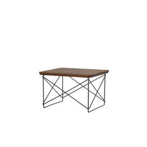 Vitra Occasional Table LTR Nachttisch/Beistelltisch Walnuss Dunkel/ Schwarz