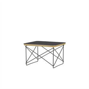 Vitra Occasional Table LTR Nachttisch/Beistelltisch Laminat Schwarz/Schwarz
