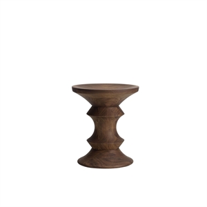 Vitra Eames Stool Modell C Hocker Walnuss Dunkel