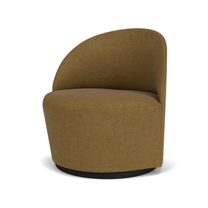 Audo Tearoom Sessel mit Drehgelenk Gold/Audo Bouclé