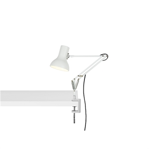 Anglepoise Type 75™ Mini Lampe mit Klemme Alpinweiß