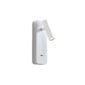 Astro Enna Surface USB Wandlampe Matt Weiß