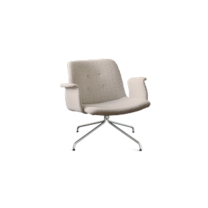 Bent Hansen Primum Sessel mit Armlehnen Edelstahl/Ricco 21
