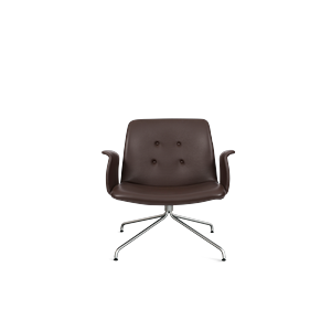 Bent Hansen Primum Sessel mit Armlehnen Edelstahl/Zenso 3 230