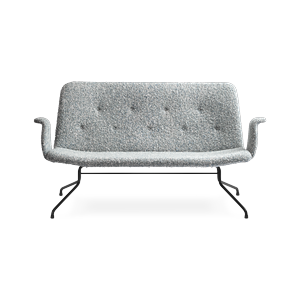 Bent Hansen Primum Sofa Schwarz/ Fluffy 50