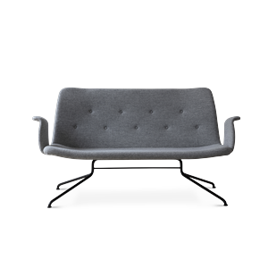 Bent Hansen Primum Sofa Schwarz/Hallingdal 65-116