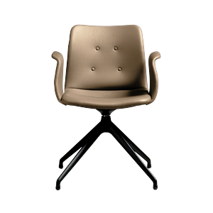 Bent Hansen Primum 4-Star Esszimmerstuhl mit Drehgelenk Schwarz/ Zenso 3 228