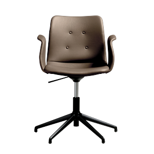 Bent Hansen Primum 5-Stern Drehstuhl mit Drehgelenk Schwarz/Zenso 3 292