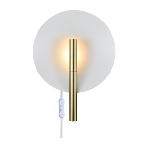 Design For The People Furiko Wandlampe, Gebürstet Messing