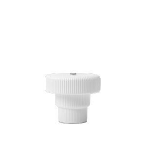Ferm Living Ripple Tragbare Lampe H10 Weiß