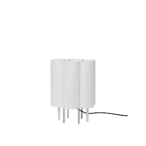 Ferm Living Boe Tischlampe H28 Silber/Natur