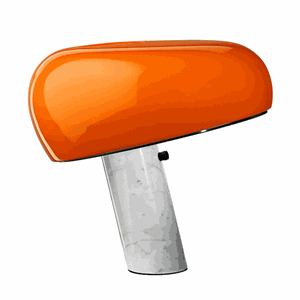 Flos Snoopy Tischleuchte Orange Limited Edition