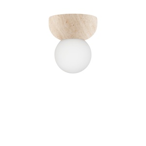 Globen Lighting Torrano 13 Wand-/ Deckenleuchte Beige Travertin