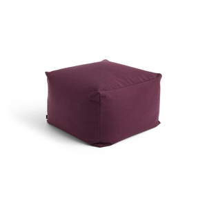 HAY Story Pouf Burgunder