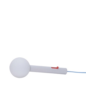 Hübsch Talk Tragbare Lampe Hellgrau