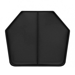 Magis Chair One Sitzkissen 2 Stk. Schwarz Leder