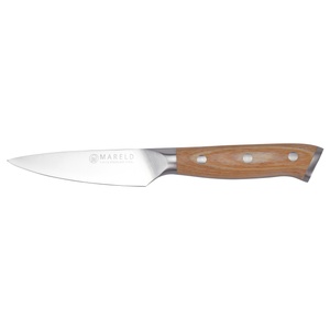 Mareld Europäisches Kräutermesser 9 cm Helles Holz