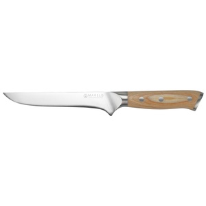 Mareld Europäisches Filetiermesser 16 cm Helles Holz