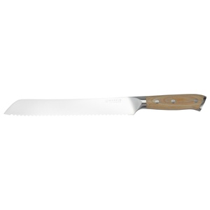 Mareld Europäisches Brotmesser 23 cm Helles Holz