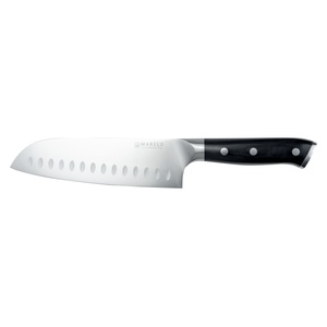 Mareld Europäisches Santokumesser 18 cm Schwarz