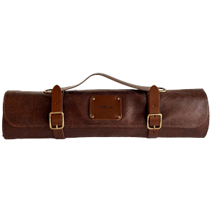 Mareld Messertasche mit 7 Fächern Braun