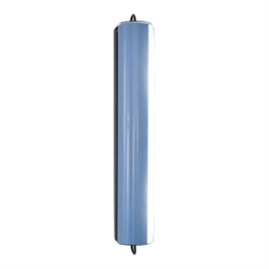 Nemo Applique Cylindrique Longue Wandlampe Grau/ Blau