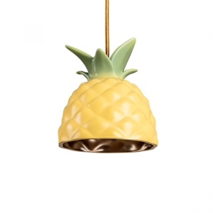 Seletti Vitamin Collection Ananas- Pendelleuchte, Mehrfarbig