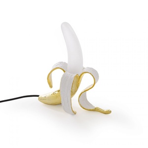 Seletti Studio Job Banana Tischlampe Louie Gold