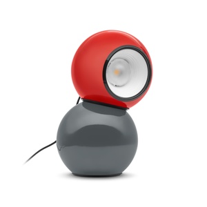 Stilnovo Gravitino Tischlampe Grau/ Rot
