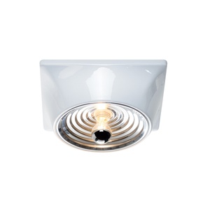 Stilnovo Goletta Wandlampe Glänzend Weiß/ Transparent