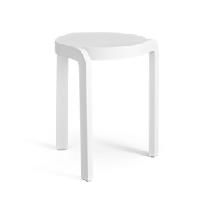 Swedese Spin Hocker, Weiß Pigmentierte Esche