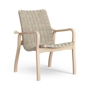 Swedese Primo Sessel Niedrig Buche Natur/Natur