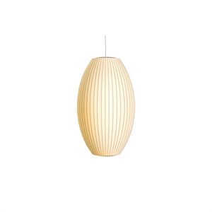 HAY Nelson Cigar Bubble Pendelleuchte Medium Off-White
