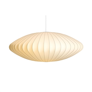 HAY Nelson Saucer Bubble Pendelleuchte, Groß, Cremefarben