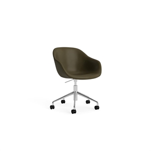 HAY AAC253 Drehstuhl mit Rollen Aluminium/ Sense Forest
