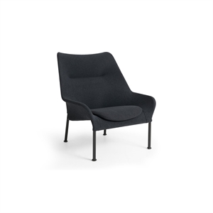 HAY O2 Sessel Soft Schwarz/ Schwarz