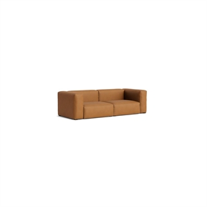 HAY Mags Soft 2,5-Sitzer Sofa Kombination 1 Sense Cognac