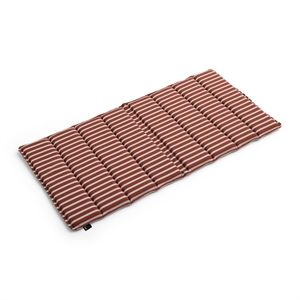 HAY Terrazza Sitzkissen 82x40 Terracotta Bold Stripe